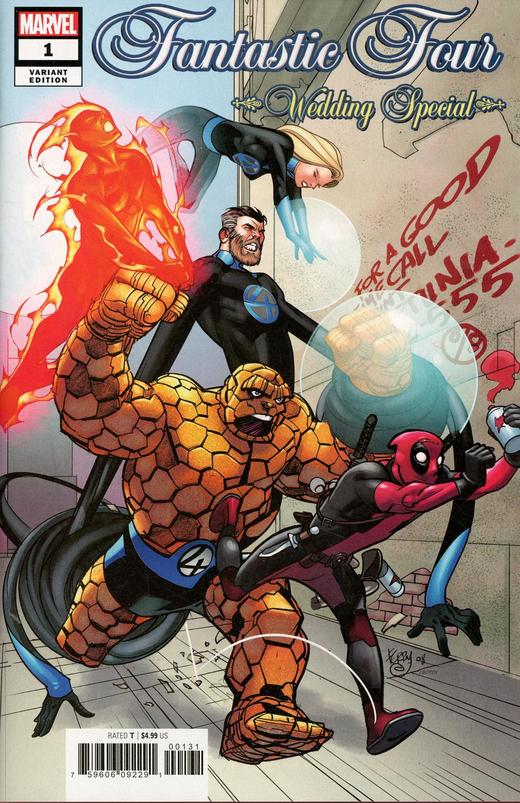 神奇四侠 婚礼特刊 特刊 Fantastic Four Wedding Special（2019）变体 商品图0