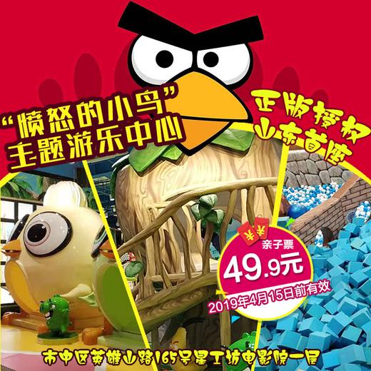 独家特价！正版授权 山东首座“愤怒的小鸟”主题游乐中心【49.9元】亲子畅玩全天 商品图0