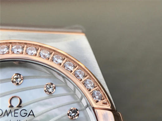 v6欧米茄星座系列27毫米石英腕表 ，每个零件都是原装开模，1仿表史上首次搭载原装正品欧米茄1376专用机芯（用的正品的机芯） 商品图5