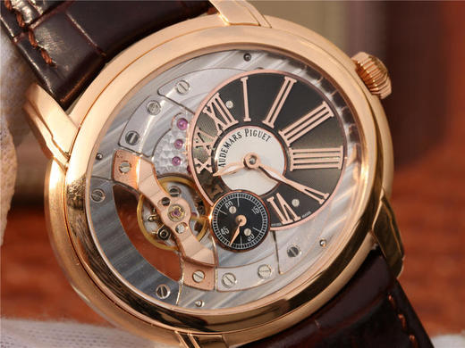 爱彼千禧系列15350款男装腕表，一款上手才知道靓的耐看型手表。不惜重金原装开模，逐个零件开模原装4101机芯，确保高度还原 商品图5