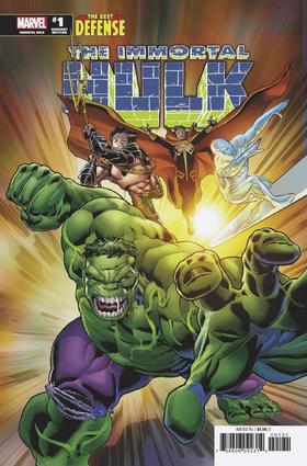 捍卫者联盟 浩克 绿巨人 斜线 Defenders Immortal Hulk（2019）变体