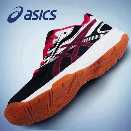 asics亚瑟士 b755y-9021 跨界王女款乒羽鞋专业比赛训练鞋