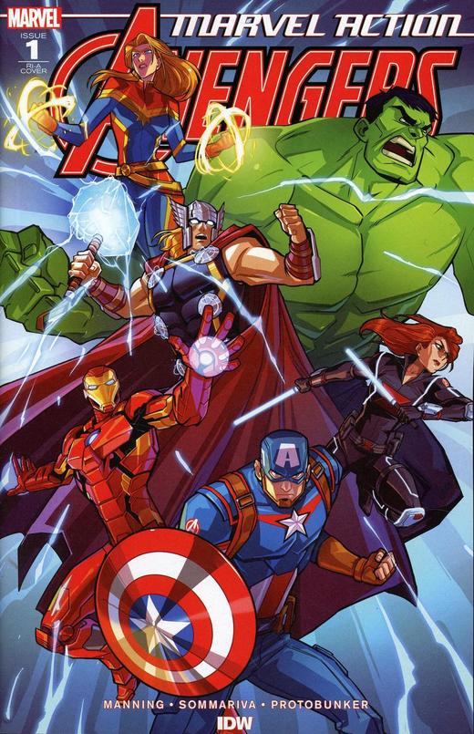 漫威动作系列：复仇者联盟支线 Marvel Action Avengers（2019）变体 商品图4