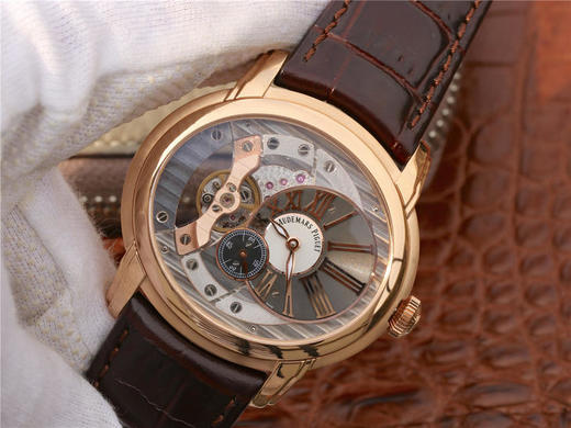 爱彼千禧系列15350款男装腕表，一款上手才知道靓的耐看型手表。不惜重金原装开模，逐个零件开模原装4101机芯，确保高度还原 商品图3