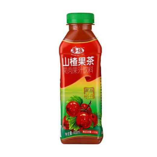 【饮料】华旗山楂果茶果肉饮料400ml/瓶 商品图0