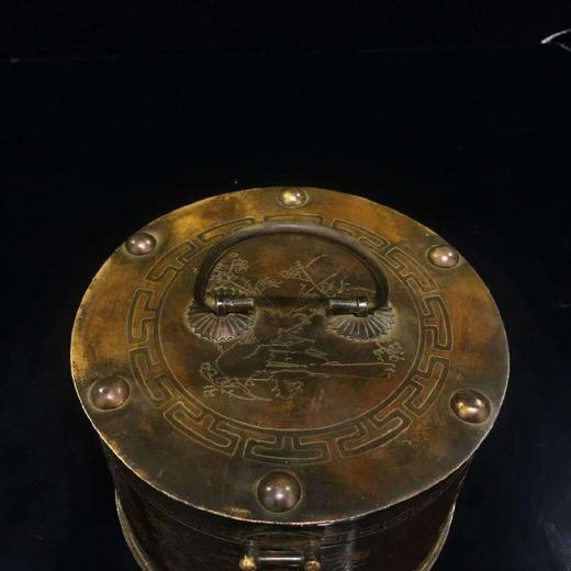 纯铜茶叶盒 商品图1