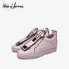 house of avenues新款女单鞋小白鞋创意拉链头内增高休闲鞋3890 商品缩略图3