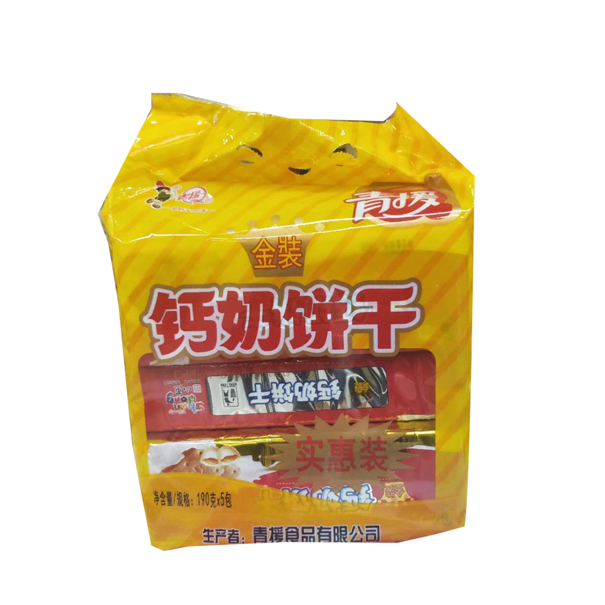 青援钙奶饼干950g/袋