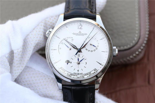 TW积家大师两地时系列1428421男士多功能腕表（升级版:1、机芯机构升级更接近原装，2、字面细节升级，3、所有功能和原装同步），42mm 商品图1