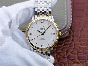 TW欧米茄新碟飞4310.32.00，表径39.5mm 表壳和表带316L精钢，搭载精准稳定海欧2824机芯，男士腕表。