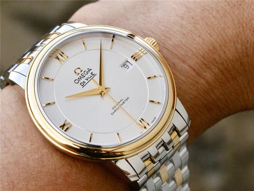 TW欧米茄新碟飞4310.32.00，表径39.5mm 表壳和表带316L精钢，搭载精准稳定海欧2824机芯，男士腕表。 商品图8