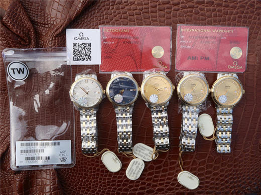 TW欧米茄新碟飞4310.32.00，表径39.5mm 表壳和表带316L精钢，搭载精准稳定海欧2824机芯，男士腕表。 商品图9