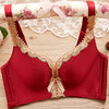 拉丝无钢圈无痕调整型文胸舒适聚拢侧收副乳胸罩性感蕾丝女士内衣. 商品缩略图1