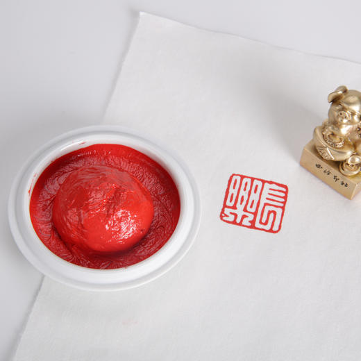 西泠光明朱砂印泥30g 商品图2