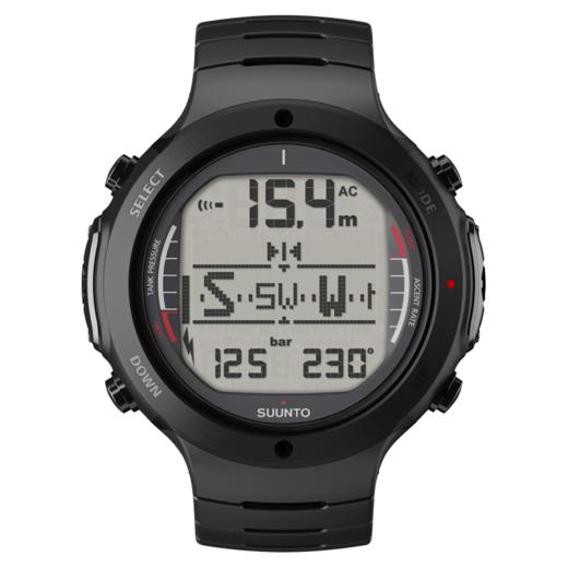 国行 2年质保 SUUNTO D6I 芬兰 炫酷黑钢带潜水电脑表 全球限量版 商品图1