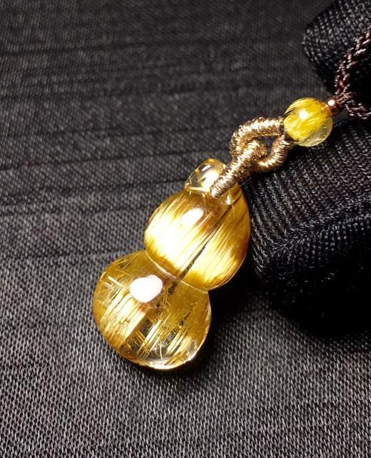 钛晶葫芦吊坠 商品图0