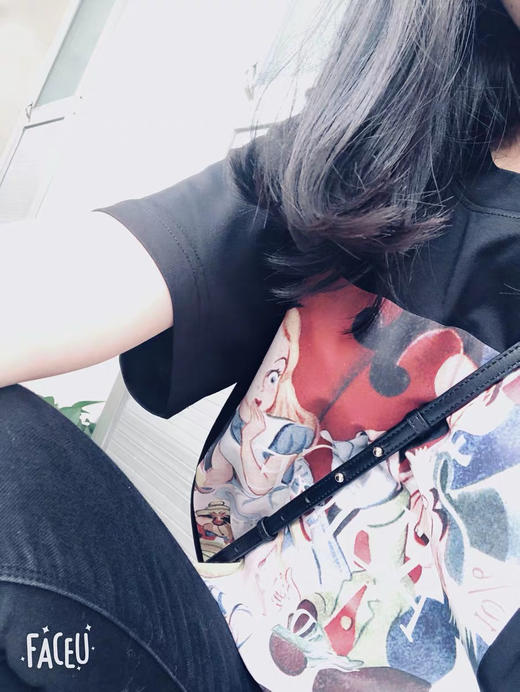 特价原价79Alice 纯棉印花短袖T恤xS号 商品图4