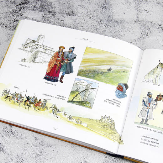 欧赫贝26国幻游记（《蕞后的巨人》作者法兰斯瓦•普拉斯十年心血重量级代表作。 历史地志与幻想小说、精细图画与瑰丽文字的结合。 从A-Z，每一个字母都成为一张想象的地图；） 商品图4