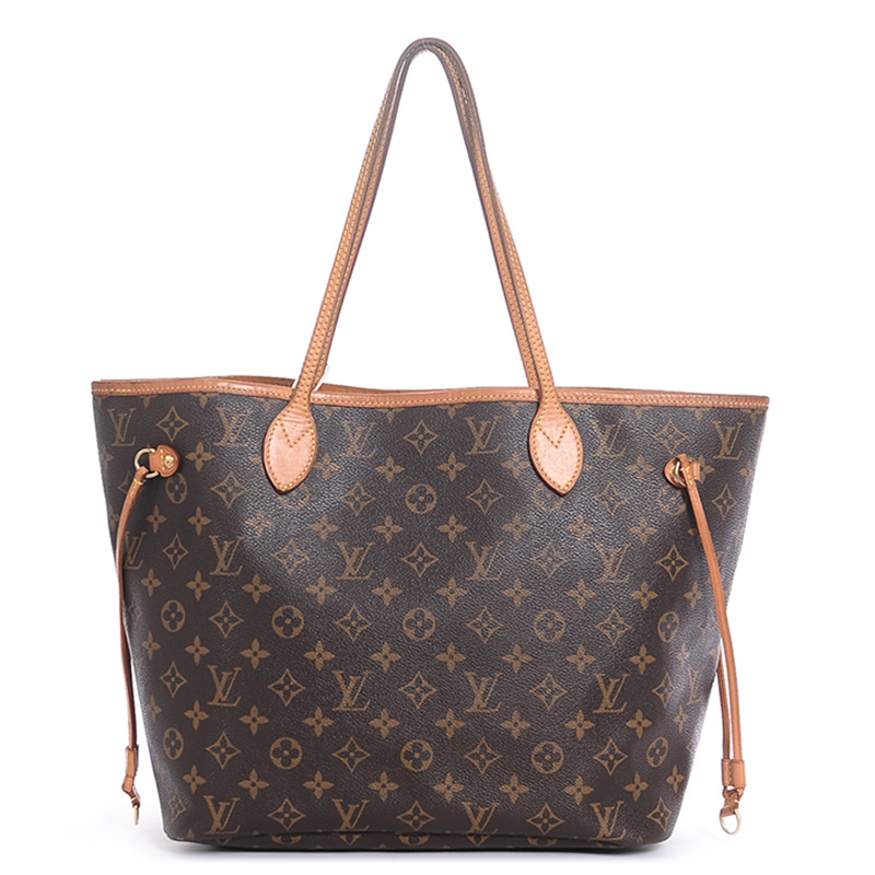 b级 louis vuitton 路易威登 lv never full 中号棕色