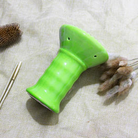 艾灸 陶瓷大手电筒。艾灸罐瓷灸罐