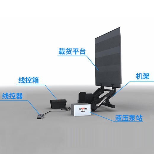 凯卓立货车尾板1.5吨货车起重液压装卸升降尾板 专业量身定制 开具正规发票 商品图1