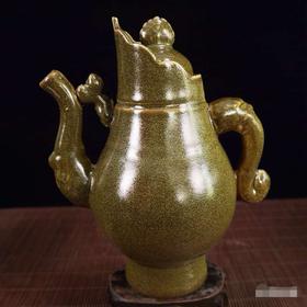 茶叶末釉执壶