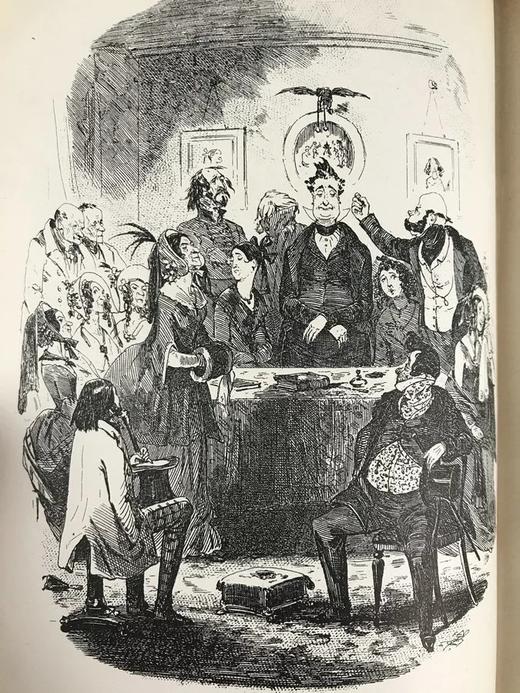 约19世纪后期 狄更斯《马丁·翟述伟》 40幅精美插图 漆面精装大32开 商品图10