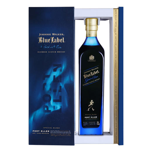 【JohnnieWalker】尊尼获加蓝牌消逝的酒厂波特艾伦限量版750mL 调配型威士忌进口洋酒 商品图2