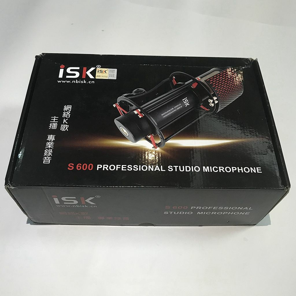 isk s600电容麦克风话筒 全新正品未拆封