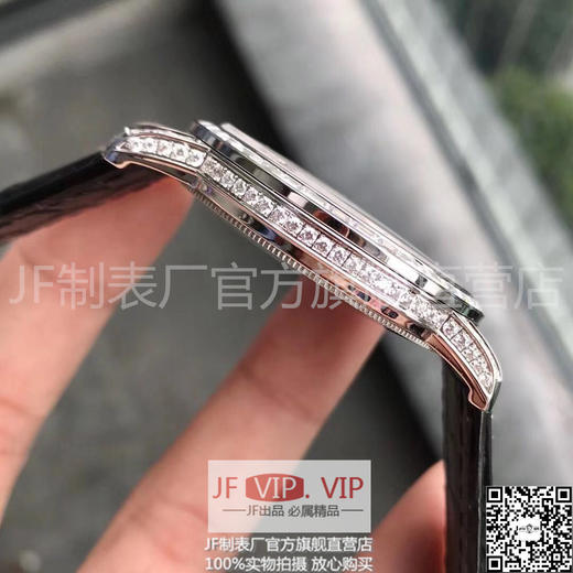 N江诗丹顿（Vacheron Constantin)传承系列机械男表，和原装一样尺寸一样重量！42mm x 6mm，超薄机械表，搭载原装进口9015机械机芯 商品图3