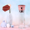 【百汇到家】匡迪弹盖双层女士玻璃杯220ML 商品缩略图3