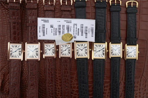 k11卡地亚TANK坦克系列WSTA0028石英款式女表，有小号31X24mm和大号33X27mm,ding级完美复刻，细节打磨，指针颜色，把头弧度，原厂 商品图2