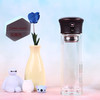 【百汇到家】匡迪弹盖双层女士玻璃杯220ML 商品缩略图2