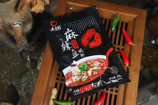 重庆居味鲜  麻辣鱼调料 208g 商品图0