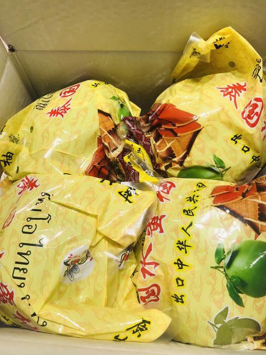 泰国小蜜蜂水蜜柚，净重4.3kg/箱4-5颗，水分充足，口感Q弹， 颗粒饱满 商品图2