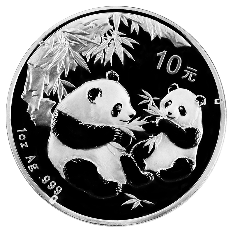 2006年——2010年熊猫银币(单枚)