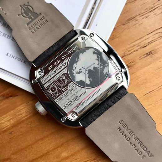 W0011N1980 七个星期五SEVENFRIDAY P3C/01型享特罗德手表为上述各系列产品之外的一款限量版手表，全球仅生产四百五十块。机芯为进口Miyota 82S7全自动机械手表 商品图3