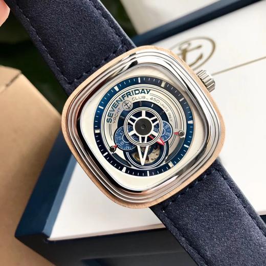 W0011N1980 七个星期五SEVENFRIDAY P3C/01型享特罗德手表为上述各系列产品之外的一款限量版手表，全球仅生产四百五十块。机芯为进口Miyota 82S7全自动机械手表 商品图9