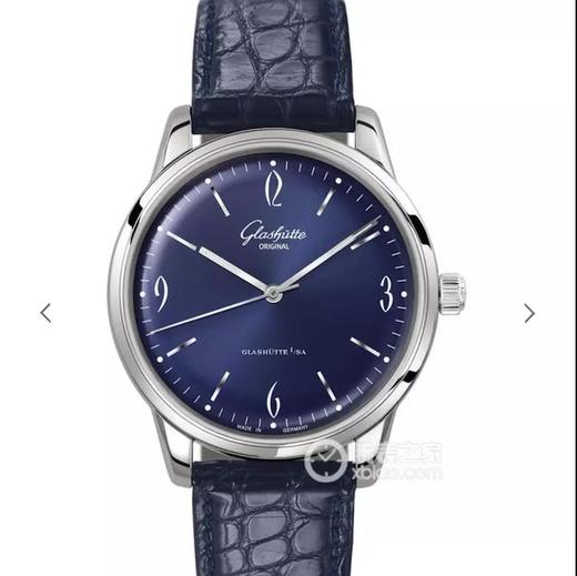 FK格拉苏蒂原创。 型号：1-39-52-06-02-04。进口9015改原装cal.39自动机械机芯，系列：20世纪复古cal.39自动机械,39毫米直径，男士手表 商品图0