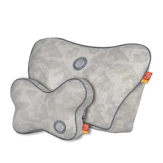 GiGi 腰靠 汽车背靠护腰靠垫 车用记忆棉护颈头枕腰靠套装 G-1079+G-1109 商品图6