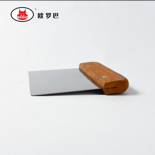GB-SUS欧罗巴 披萨木柄金属刮刀 304不锈钢刮板 分割面粉团切刀披萨工具GB-SUS 商品图1