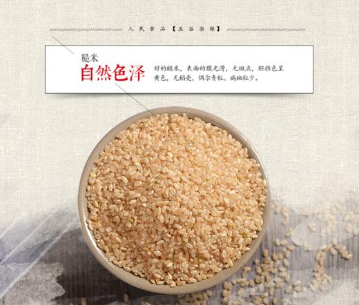 人民 糙米500g 商品图1