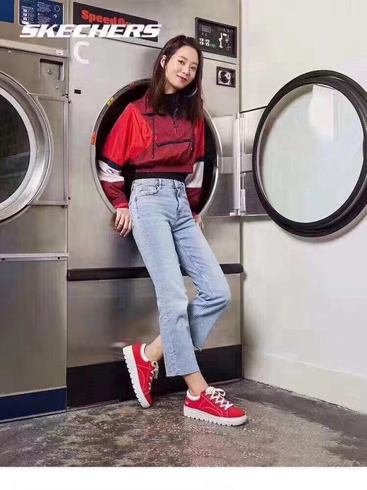 新款！Skechers斯凯奇青春学院风松糕鞋 商品图3
