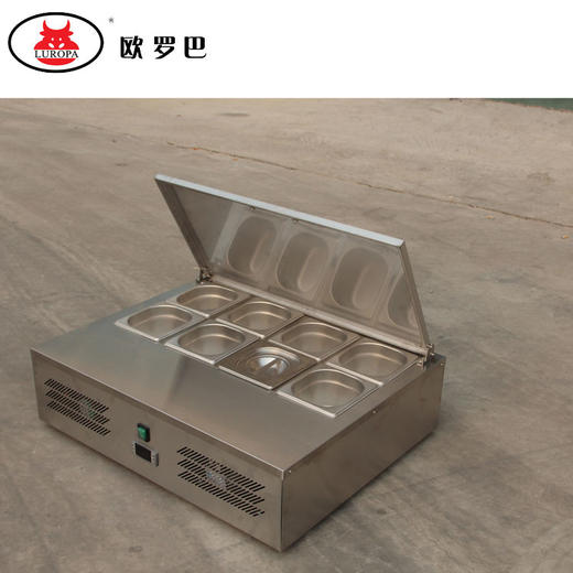 LU-GF欧罗巴冷藏柜桌 上甜品柜糖水 保鲜冷柜 沙拉展示柜 奶茶店水果茶LU-GF 商品图1