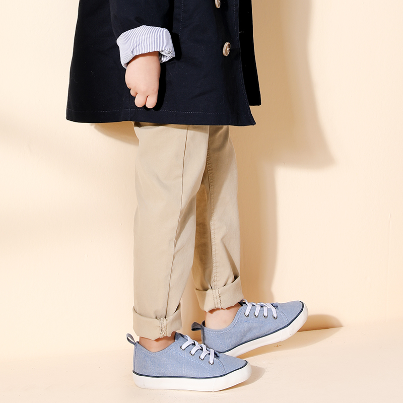 fx-咕噜日记男童春春款纯棉三色经典百搭休闲裤 cbk726