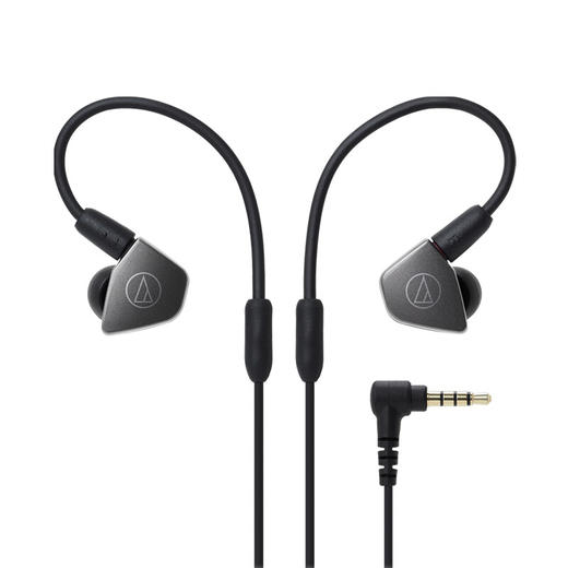 铁三角 LS70iS 双动圈手机带线控入耳式耳机  手机耳麦 HIFI 商品图3
