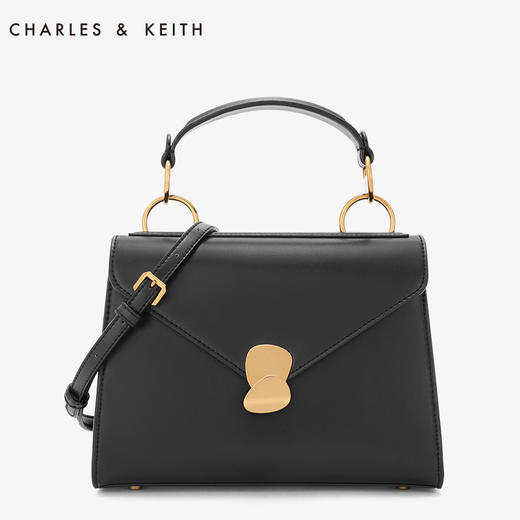 CHARLESKEITH女包CK250780655金属扣饰通勤大容量手拎包 商品图4