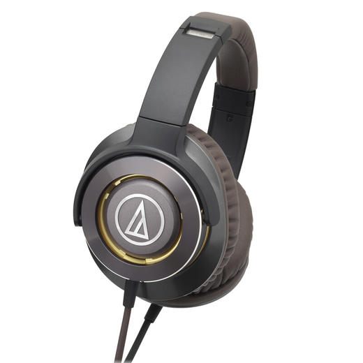 铁三角 WS770iS 便携式重低音头戴耳机 HIFI 智能手机耳麦 商品图1