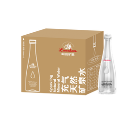 崂山含汽天然矿泉水（330ml*12瓶 ）