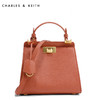 CHARLESKEITH单肩包CK250270031通勤纯色梯形手提斜挎包 商品缩略图0